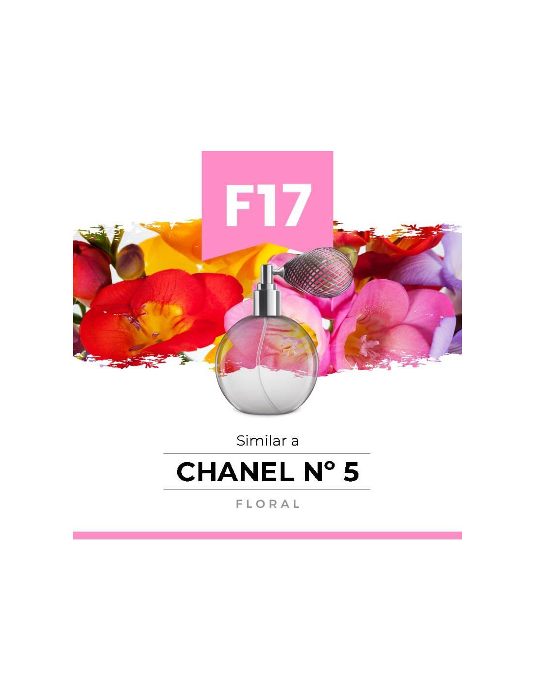 Perfume de imitación Chanel - Nº 5  Equivalencias de calidad en Perfumes  Like